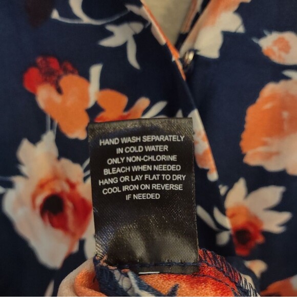 Gypsies And Moondust Long Sleeve Floral Print Romper Size Medium - Picture 14 of 16